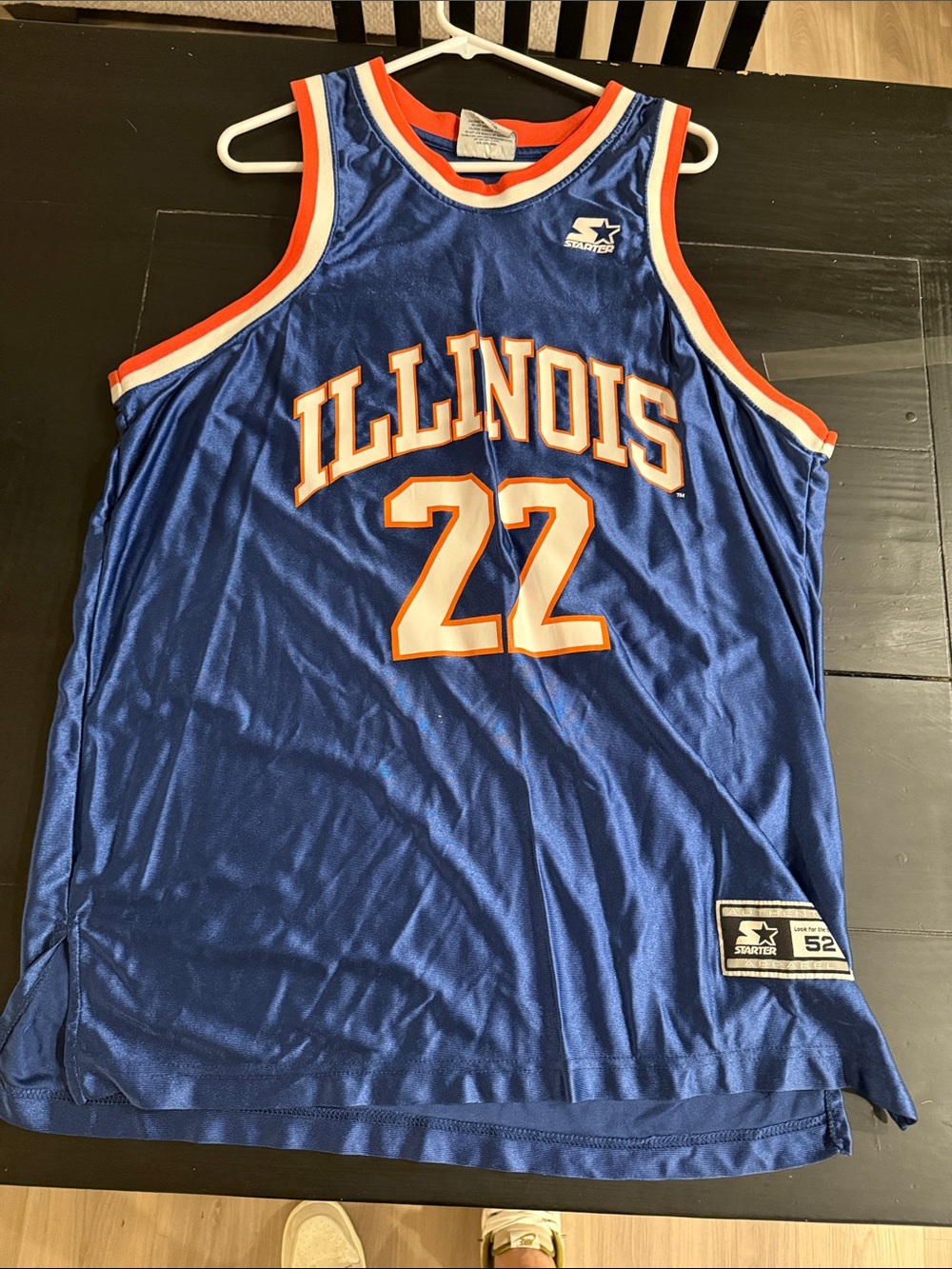 90s vintage Illinois basketball jersey Starter